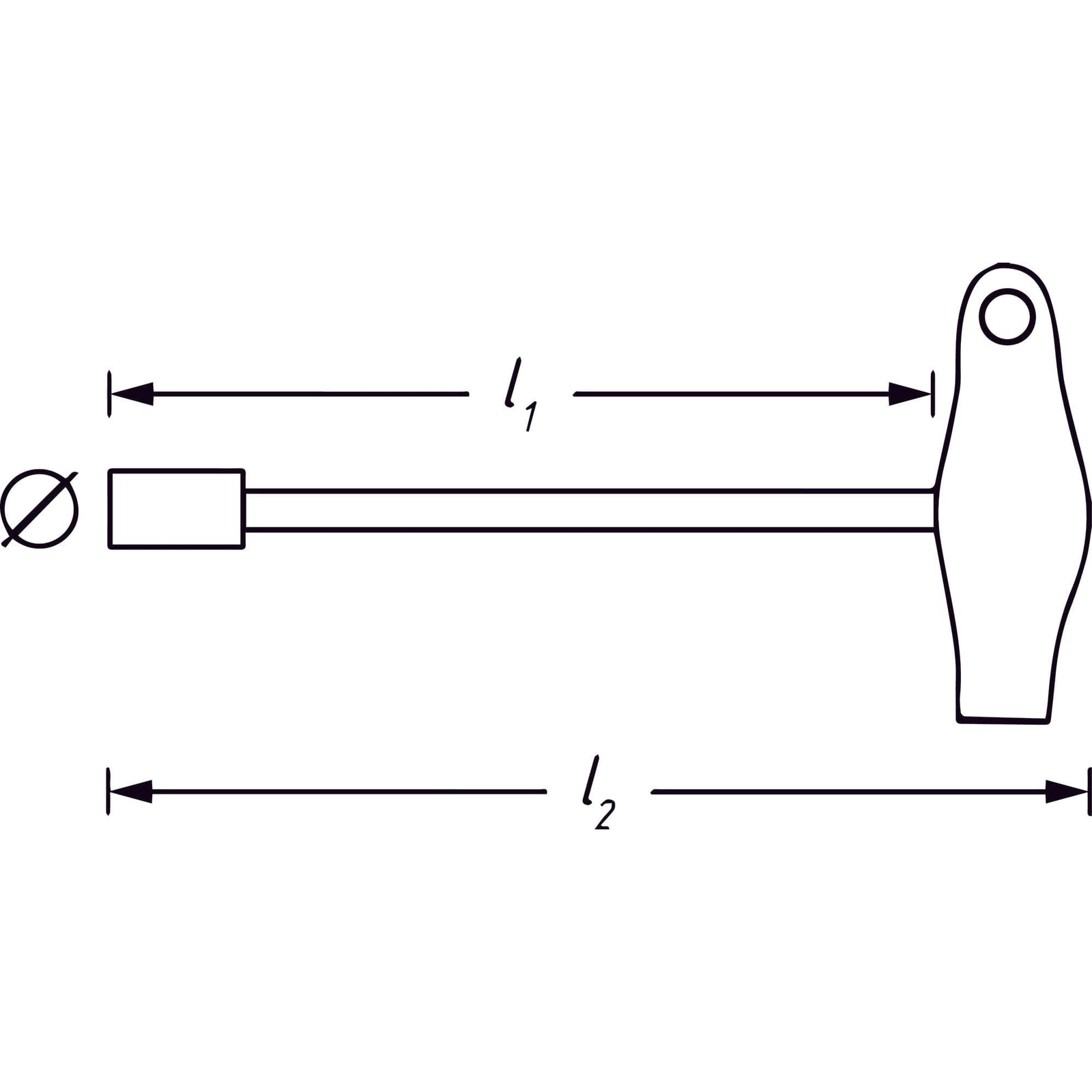 Radarkopf-Steckschlüssel Außen-Sechskant Profil ∙ 3.5 mm - MELTEC GmbH