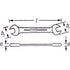 Doppel-Maulschlüssel 9⁄16 x 5⁄8 ″ - MELTEC GmbH