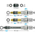 Keil(rippen)riemenscheibe-Werkzeug Vierkant 12,5 mm (1/2 Zoll) - MELTEC GmbH
