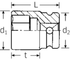 Radmuttern-Steckschlüsseleinsätze Nr. 2309K - MELTEC GmbH