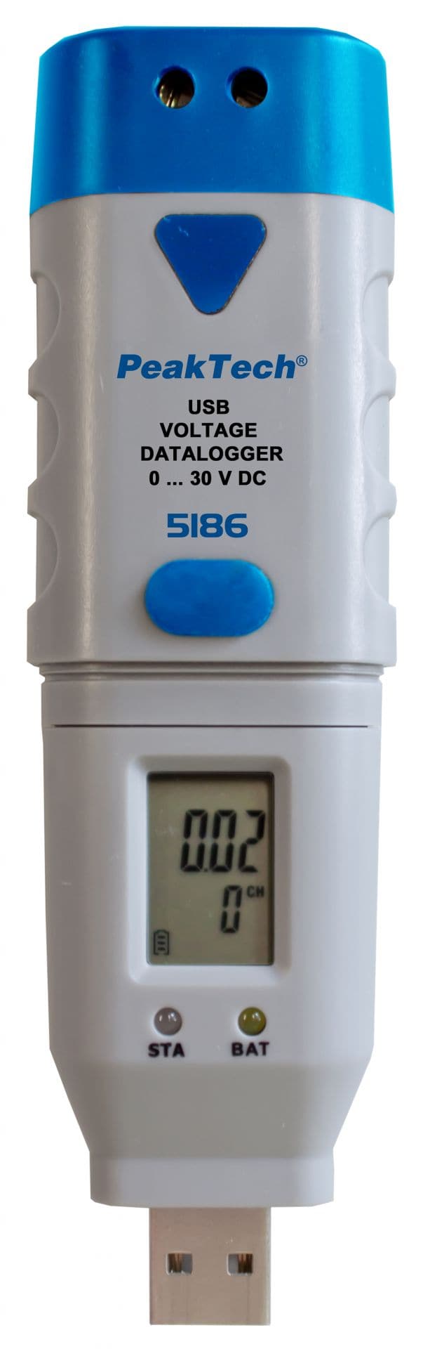 P 5186 - USB-Datenlogger ~ 0 ... 30V DC ~ 32000 Punkte" - MELTEC GmbH