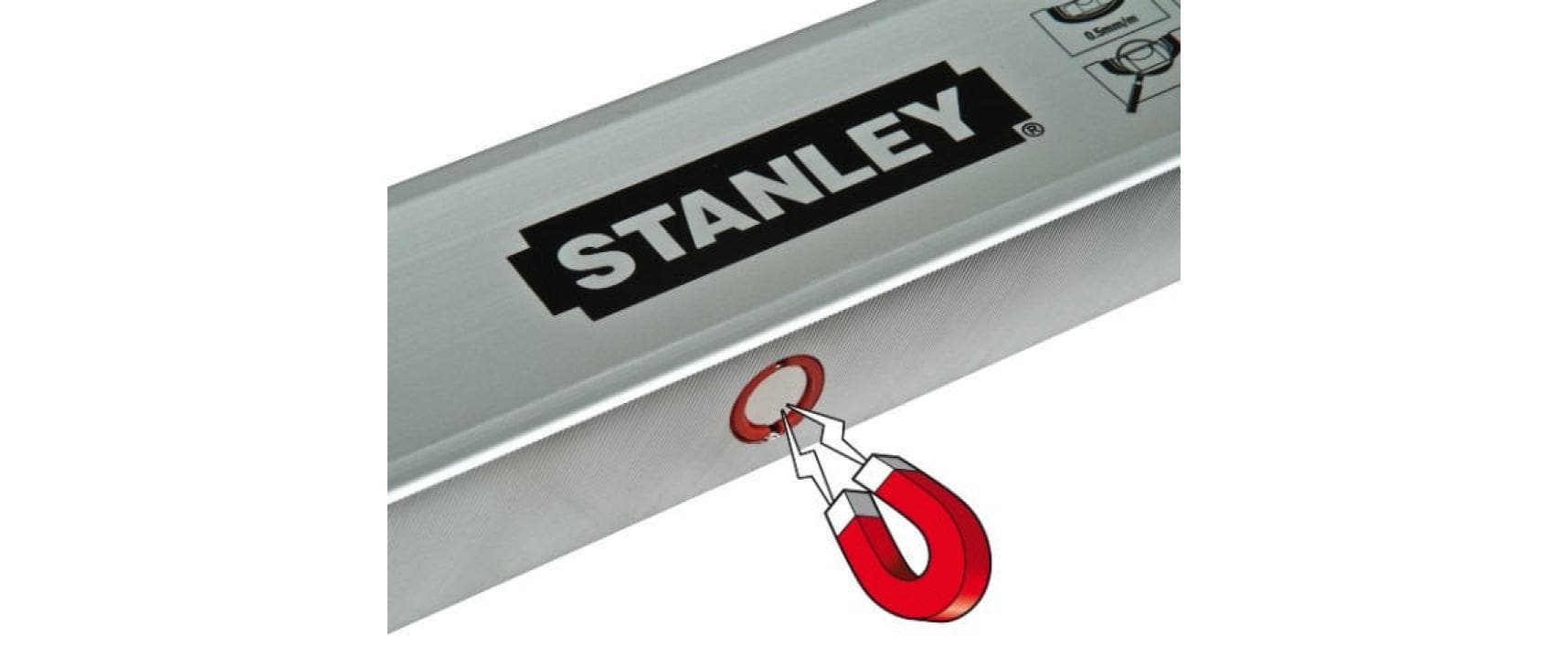 Wasserwaage STANLEY KLASSIK, magnetisch - MELTEC GmbH