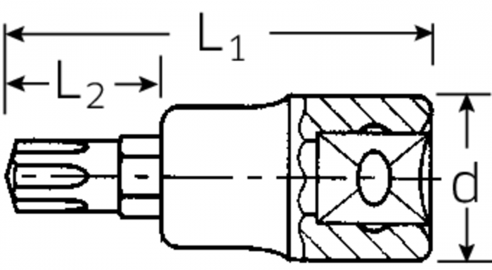 1/2" Innenkeilprofilschrauben drehereinsätze 54CV - MELTEC GmbH