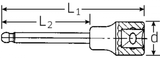 1/2" INHEX-Schraubendrehereinsätze 54KK - MELTEC GmbH