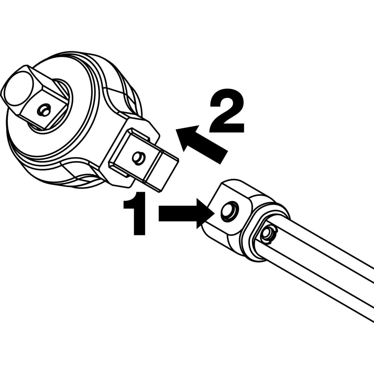 Durchsteck-VierkantVierkant 10 mm (3/8 Zoll) - MELTEC GmbH