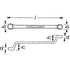 Doppel-Ringschlüssel 1⁄2 x 9⁄16 ″ - MELTEC GmbH