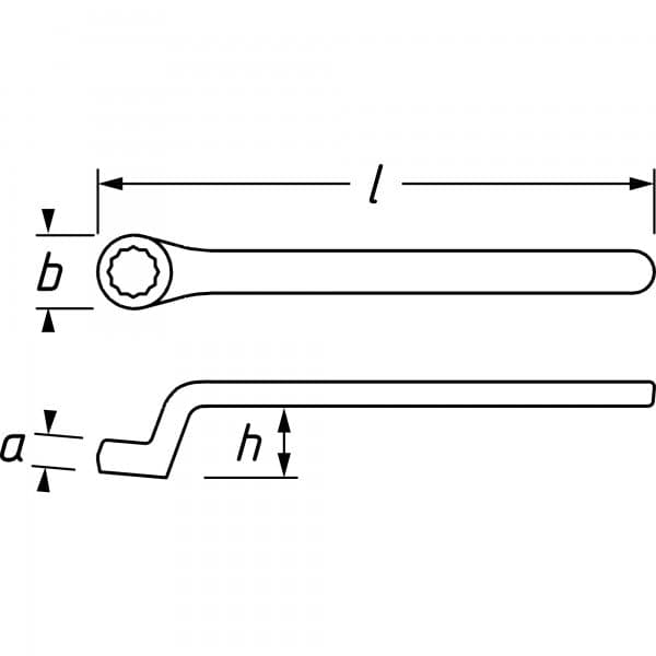 Einringschlüssel ∙ Schutzisoliert Außen-Doppel-Sechskant Profil ∙ 16 mm - MELTEC GmbH