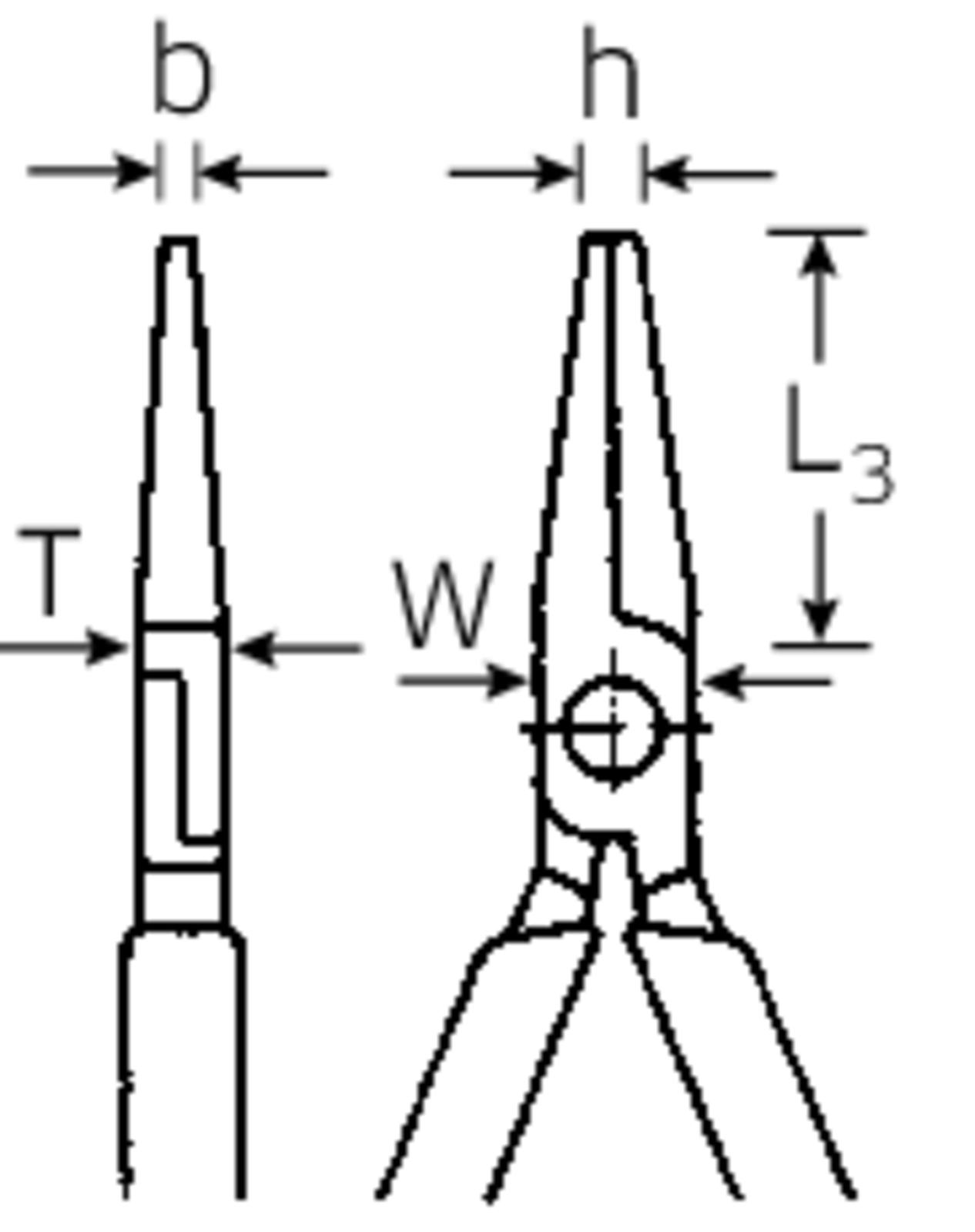 VDE-Flachzangen, lang Nr. 6508 VDE - MELTEC GmbH