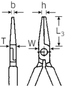 VDE-Flachzangen, lang Nr. 6508 VDE - MELTEC GmbH