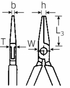 Mechaniker-Flachrundzange Nr. 6531 - MELTEC GmbH