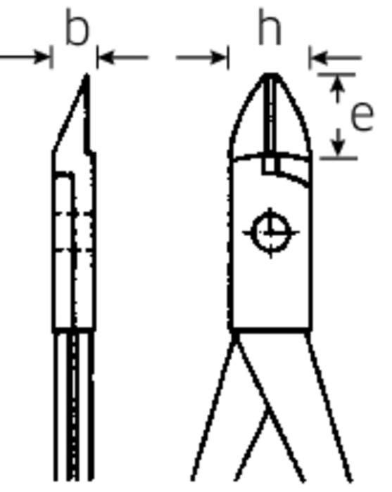 Mechaniker-Schrägschneider Nr. 6612 - MELTEC GmbH