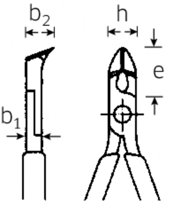 Elektronik-Schrägschneider Nr. 6614 - MELTEC GmbH