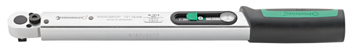 Drehmomentschlüssel Standard MANOSKOP® mit fest eingebauter QuickRelease-Knarre Nr. 721QR Quick - MELTEC GmbH