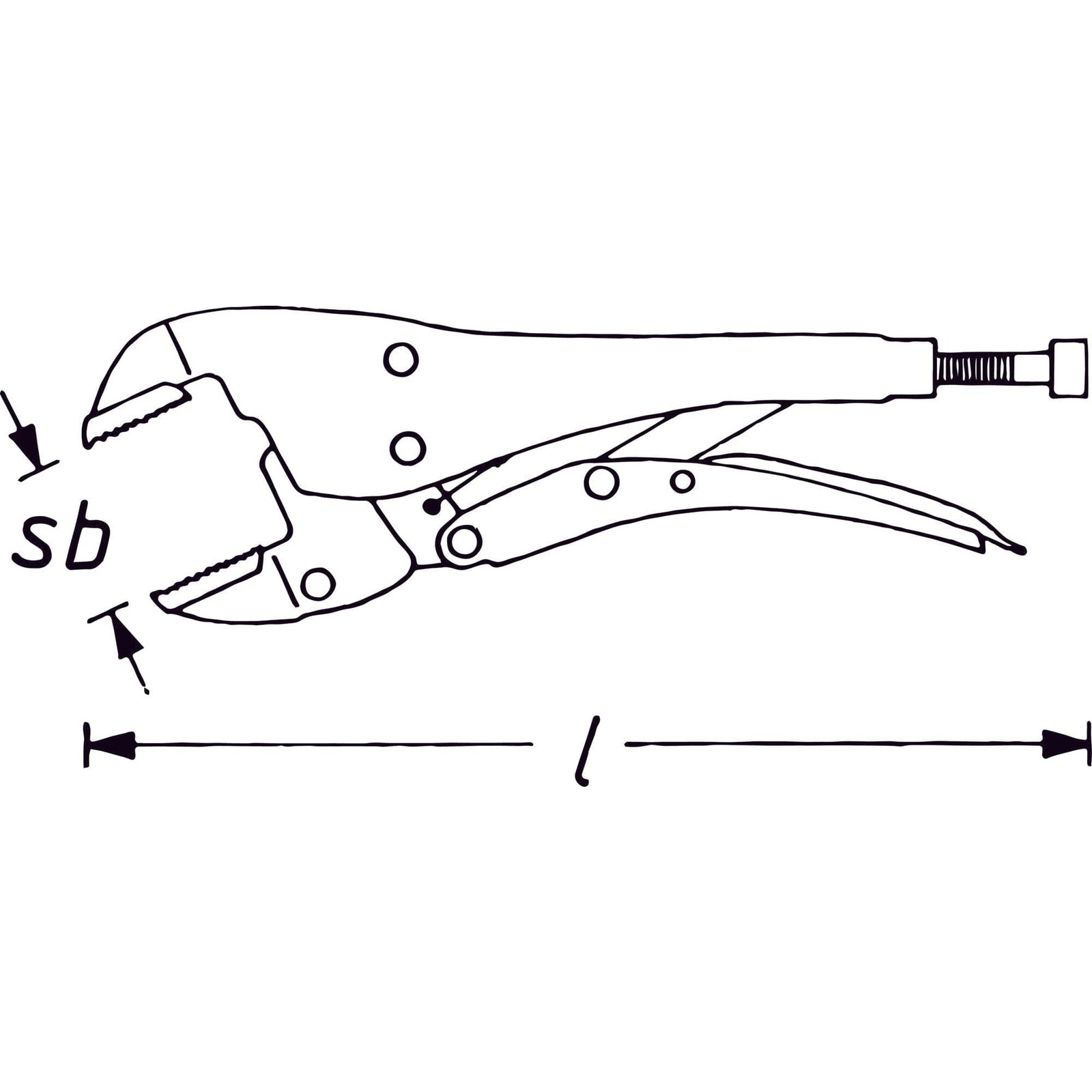 Grip-Zange 70 mm - MELTEC GmbH