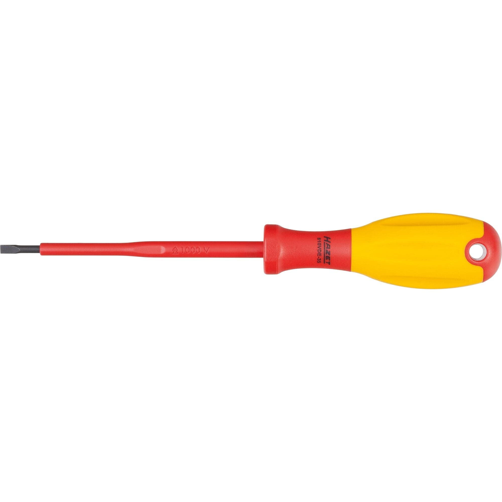 Elektriker-Schraubendreher ∙ schutzisoliert Schlitz Profil ∙ 0.8 x 4 mm - MELTEC GmbH