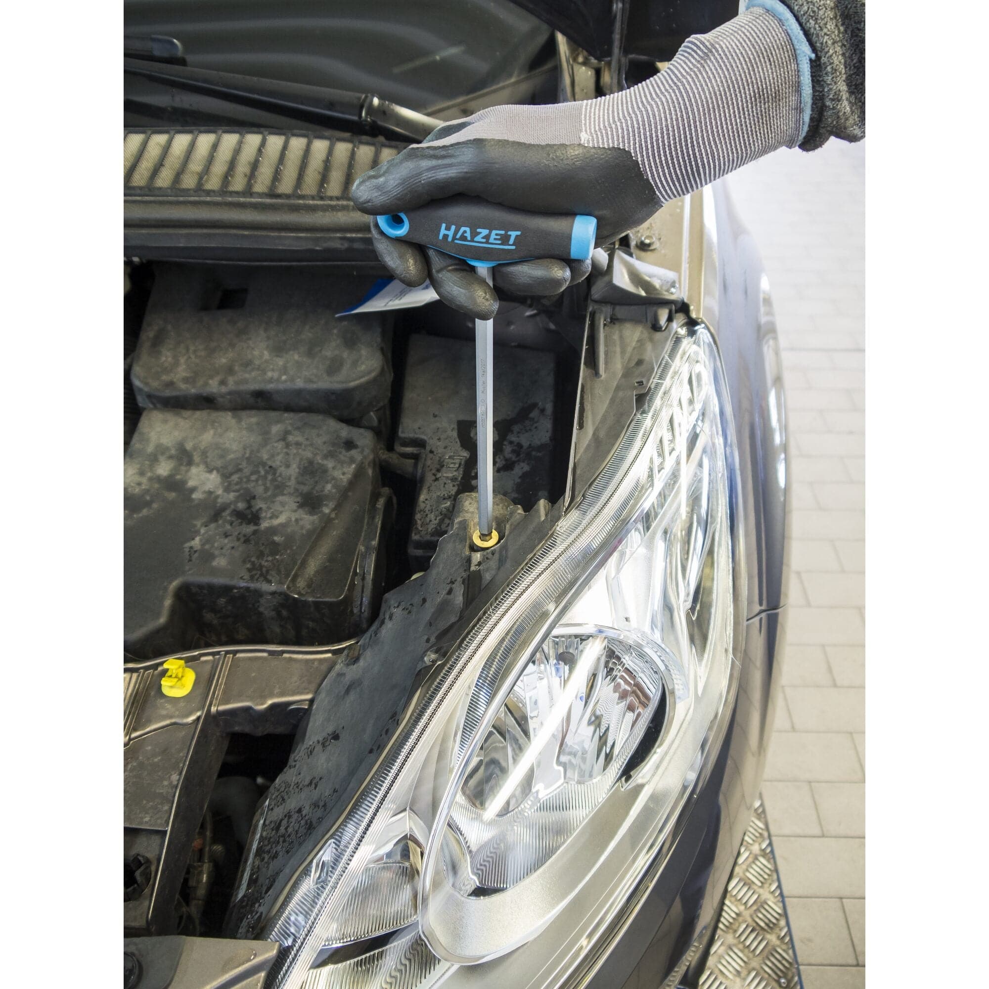 Scheinwerfer-Einstell Werkzeug ∙ FORD Innen-Sechskant Profil ∙ 7 mm - MELTEC GmbH