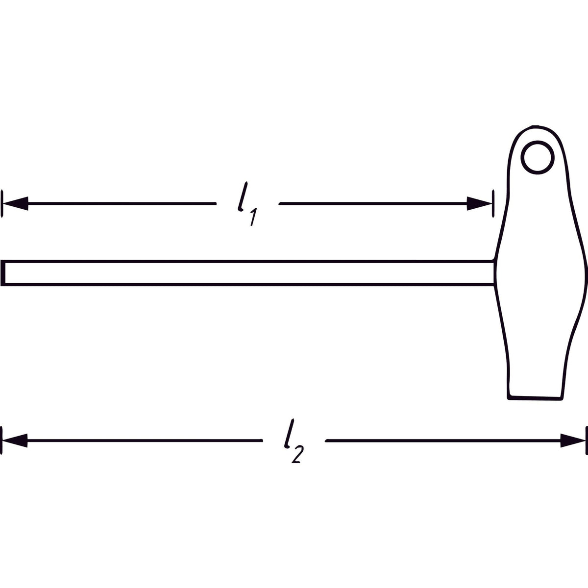 Schraubendreher ∙ mit T-GriffInnen TORX® Profil ∙ T20 - MELTEC GmbH