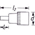 Schraubendreher-Steckschlüsseleinsatz Vierkant 10 mm (3/8 Zoll) - MELTEC GmbH