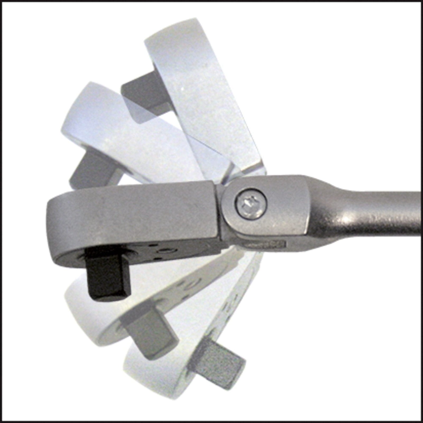 Umschaltknarre ∙ lang ∙ mit Gelenk Vierkant 12,5 mm (1/2 Zoll) - MELTEC GmbH