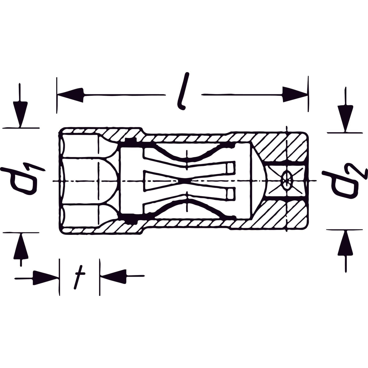 Zündkerzen Steckschlüsseleinsatz Vierkant 12,5 mm (1/2 Zoll) - MELTEC GmbH