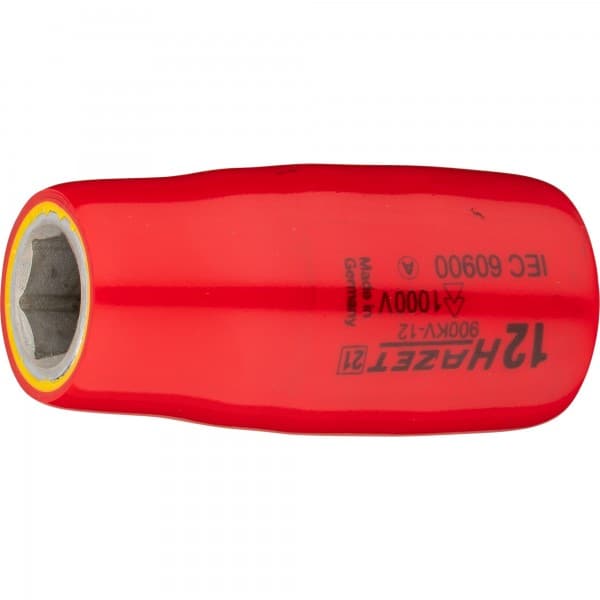Steckschlüsseleinsatz ∙ Sechskant ∙ Schutzisoliert Vierkant 12,5 mm (1/2 Zoll) - MELTEC GmbH