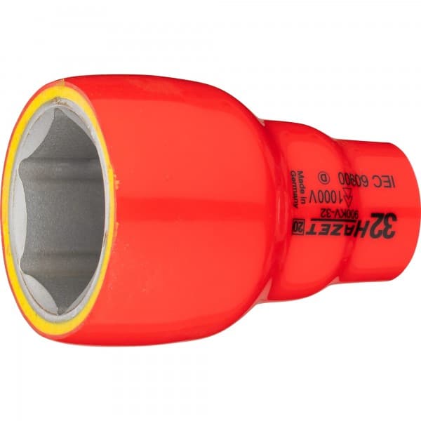 Steckschlüsseleinsatz ∙ Sechskant ∙ Schutzisoliert Vierkant 12,5 mm (1/2 Zoll) - MELTEC GmbH