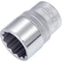 Steckschlüsseleinsatz ∙ Doppelsechskant Vierkant 12,5 mm (1/2 Zoll) - MELTEC GmbH