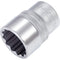 Steckschlüsseleinsatz ∙ Doppelsechskant Vierkant 12,5 mm (1/2 Zoll) - MELTEC GmbH