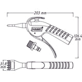 Ausblaspistole ∙ geräuscharm ∙ mit breiter Flachdüse - MELTEC GmbH