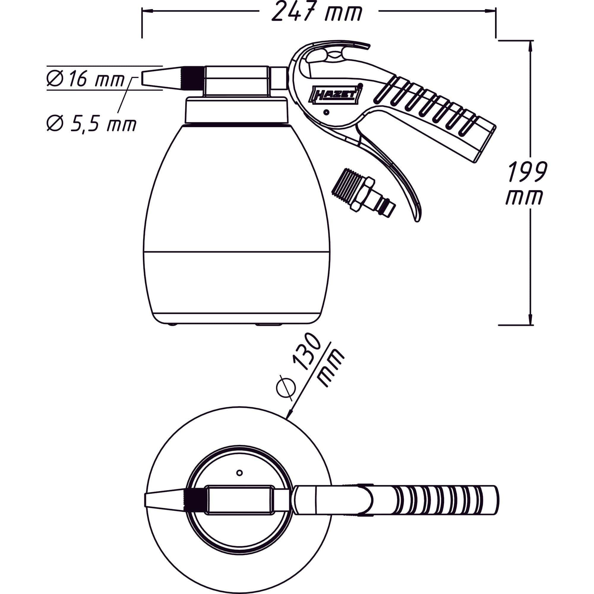 Soda Strahlpistole - MELTEC GmbH