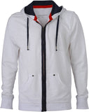 Herren Slub Sweatjacke "Urban" James & Nicholson JN 982 - MELTEC GmbH