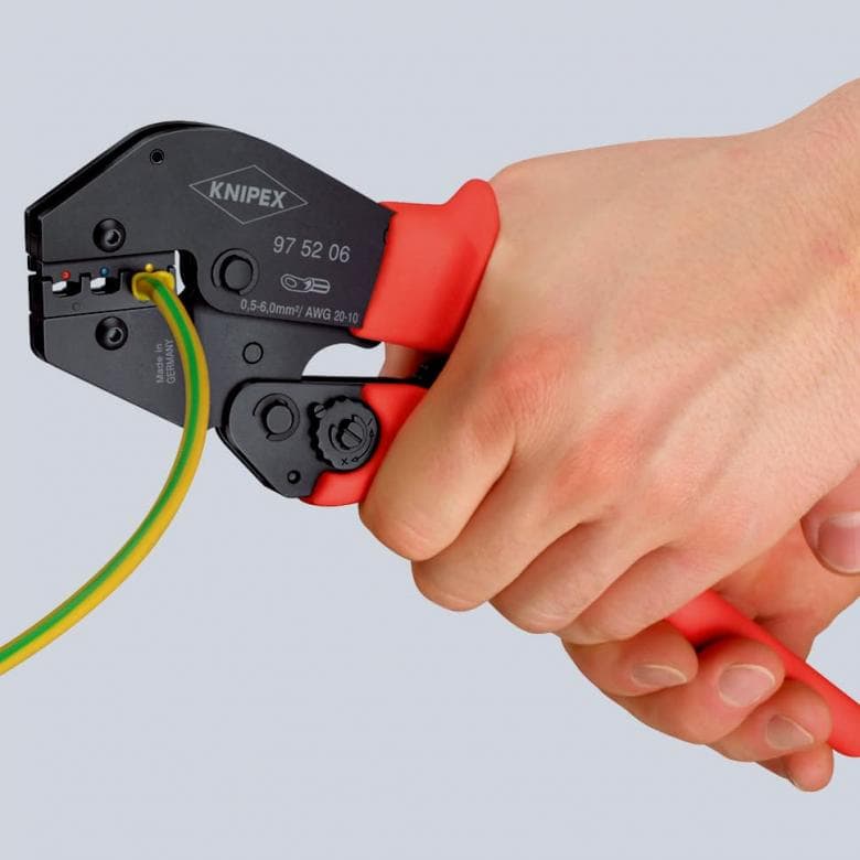 Crimpzange Auch für Zweihandbedienung 97 52 13 - MELTEC GmbH