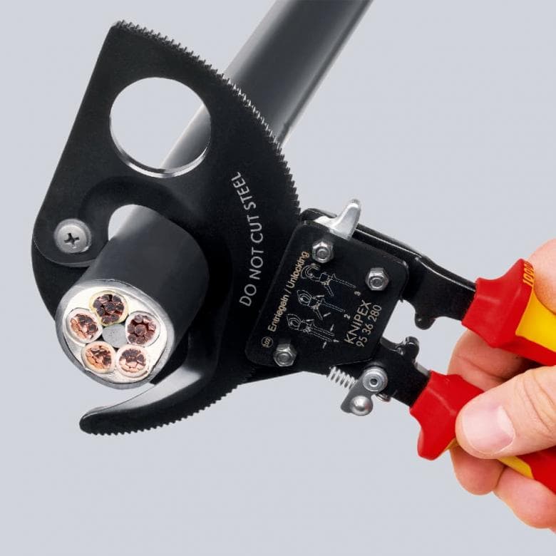 Kabelschneider (Ratschenprinzip) 95 36 250 - MELTEC GmbH
