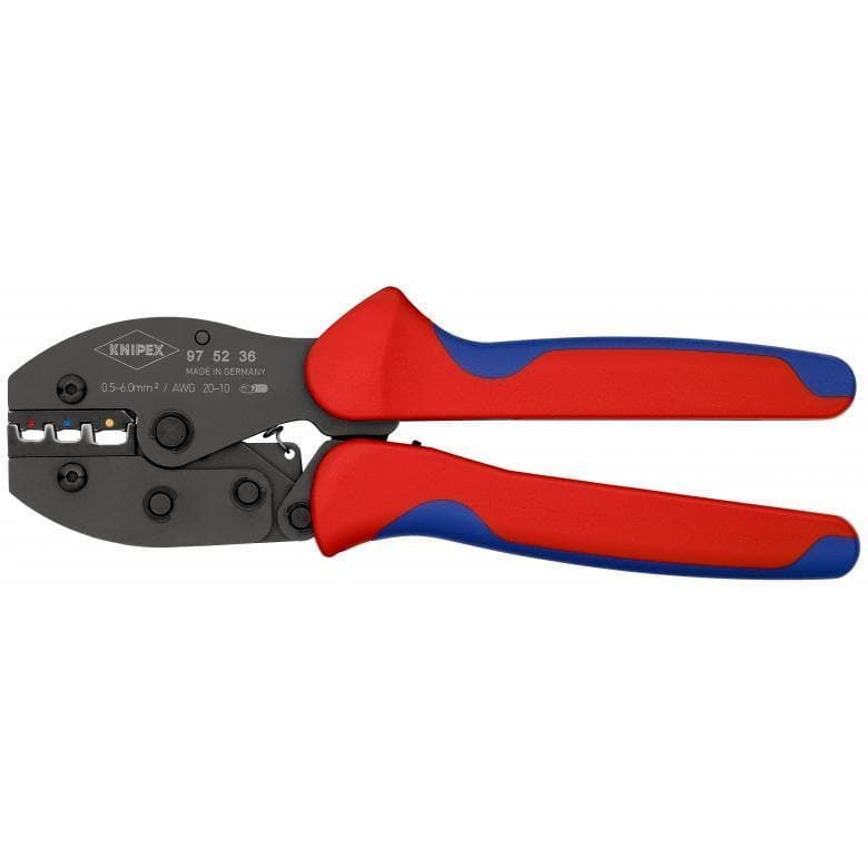 KNIPEX PreciForce® Crimpzange 0,5 - 6 mm² rund - MELTEC GmbH