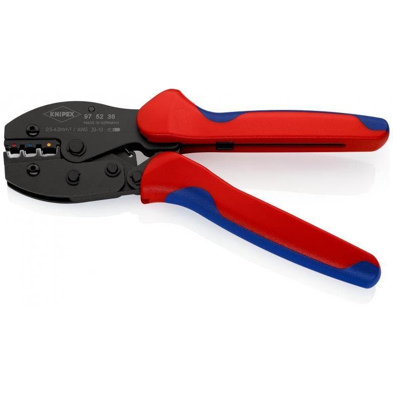 KNIPEX PreciForce® Crimpzange 0,5 - 6 mm² rund - MELTEC GmbH