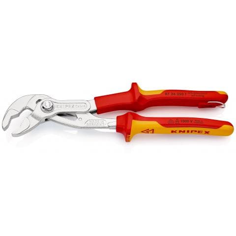 KNIPEX Cobra® VDE Hightech-Wasserpumpenzange, isoliert 87 26 250 T - MELTEC GmbH