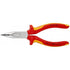 Flach­rund­zan­ge mit Schnei­de (Ra­dio­zan­ge) 25 26 160 - MELTEC GmbH