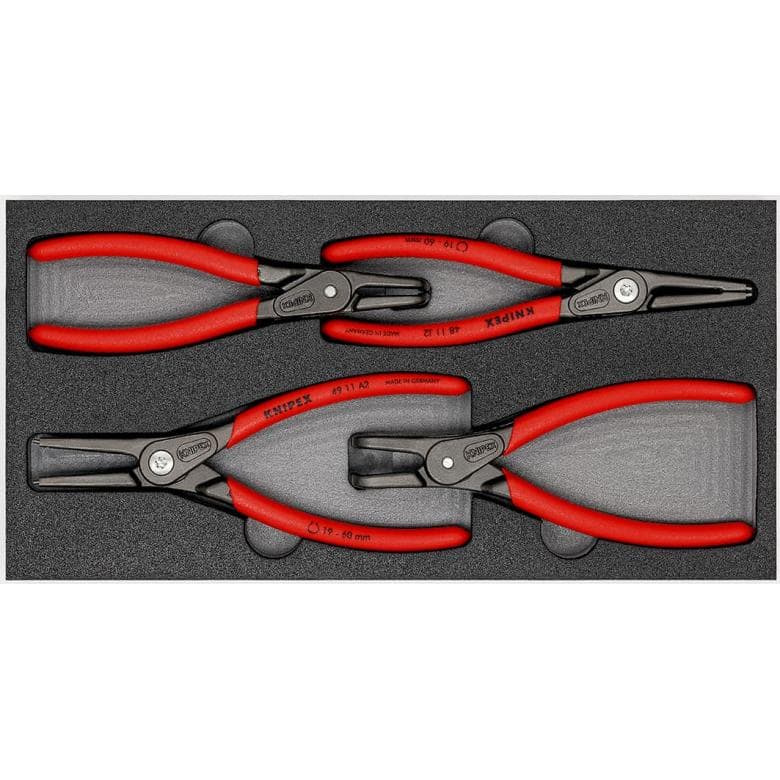 Zangen-Set In Schaumstoffeinlage 00 20 01 V09 - MELTEC GmbH