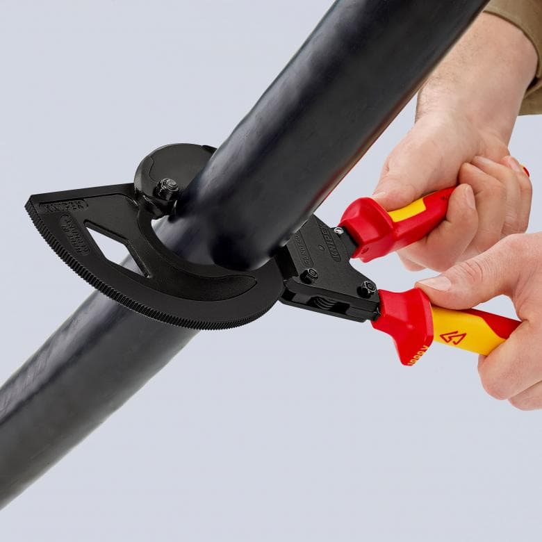 Ka­bel­schnei­der (Rat­schen­prin­zip, Drei­gang) 95 36 320 - MELTEC GmbH