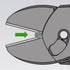 KNIPEX TwinForce® Hochleistungs-Seitenschneider Mit Öffnungsfeder 73 72 180 F - MELTEC GmbH