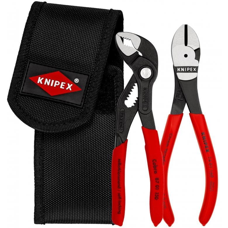 Mini-Zangenset In Werkzeuggürteltasche 2-teilig 00 20 72 V02 - MELTEC GmbH