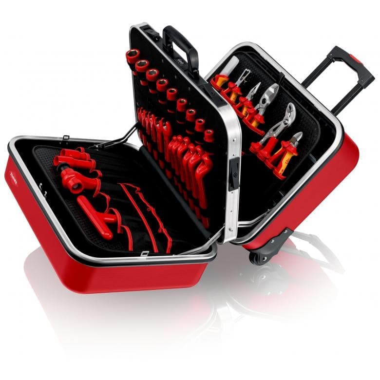 Werkzeugkoffer "BIG Twin Move RED" Elektro Kompetenz 98 99 15 - MELTEC GmbH