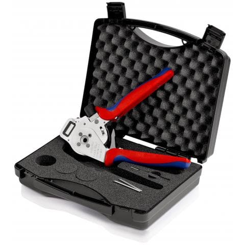 Vierdornpresszange für gedrehte Kontakte 97 52 65 DG - MELTEC GmbH