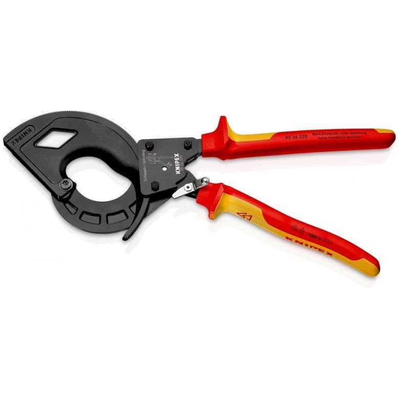 Ka­bel­schnei­der (Rat­schen­prin­zip, Drei­gang) 95 36 320 - MELTEC GmbH