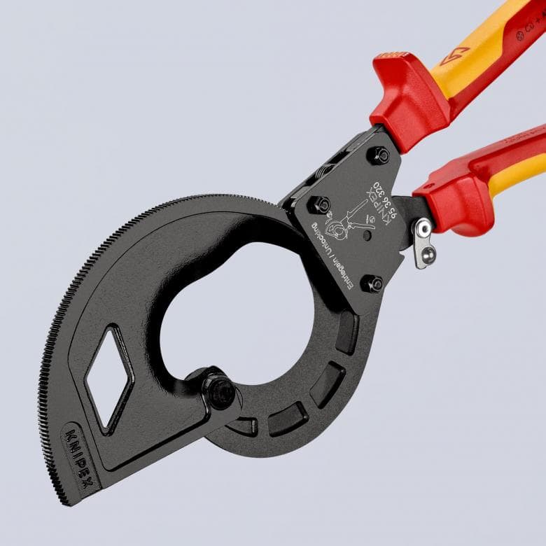 Ka­bel­schnei­der (Rat­schen­prin­zip, Drei­gang) 95 36 320 - MELTEC GmbH