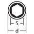 KNIPEX Steckschluesseleinsatz 1/2" 98 47 14 - MELTEC GmbH