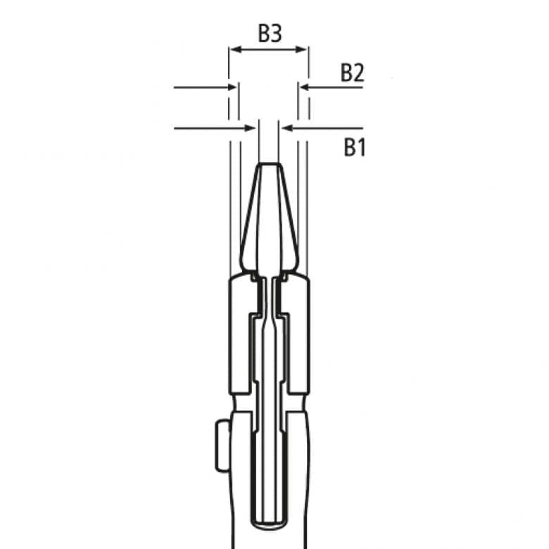 Zangenschlüssel Zange und Schraubenschlüssel in einem Werkzeug 86 05 250 T - MELTEC GmbH