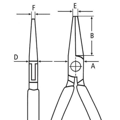 Elektronik-Greifzange ESD 35 12 115 ESD - MELTEC GmbH