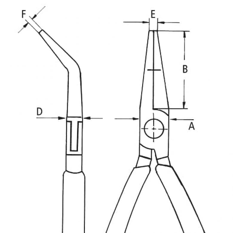 Elektronik-Greifzange 35 82 145 - MELTEC GmbH