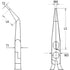 Flach­rund­zan­ge mit Schnei­de (Ra­dio­zan­ge) 25 26 160 - MELTEC GmbH